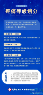 三叉神经痛的疼痛等级