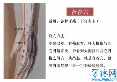 牙痛怎么办 -- 穴位按压小妙招